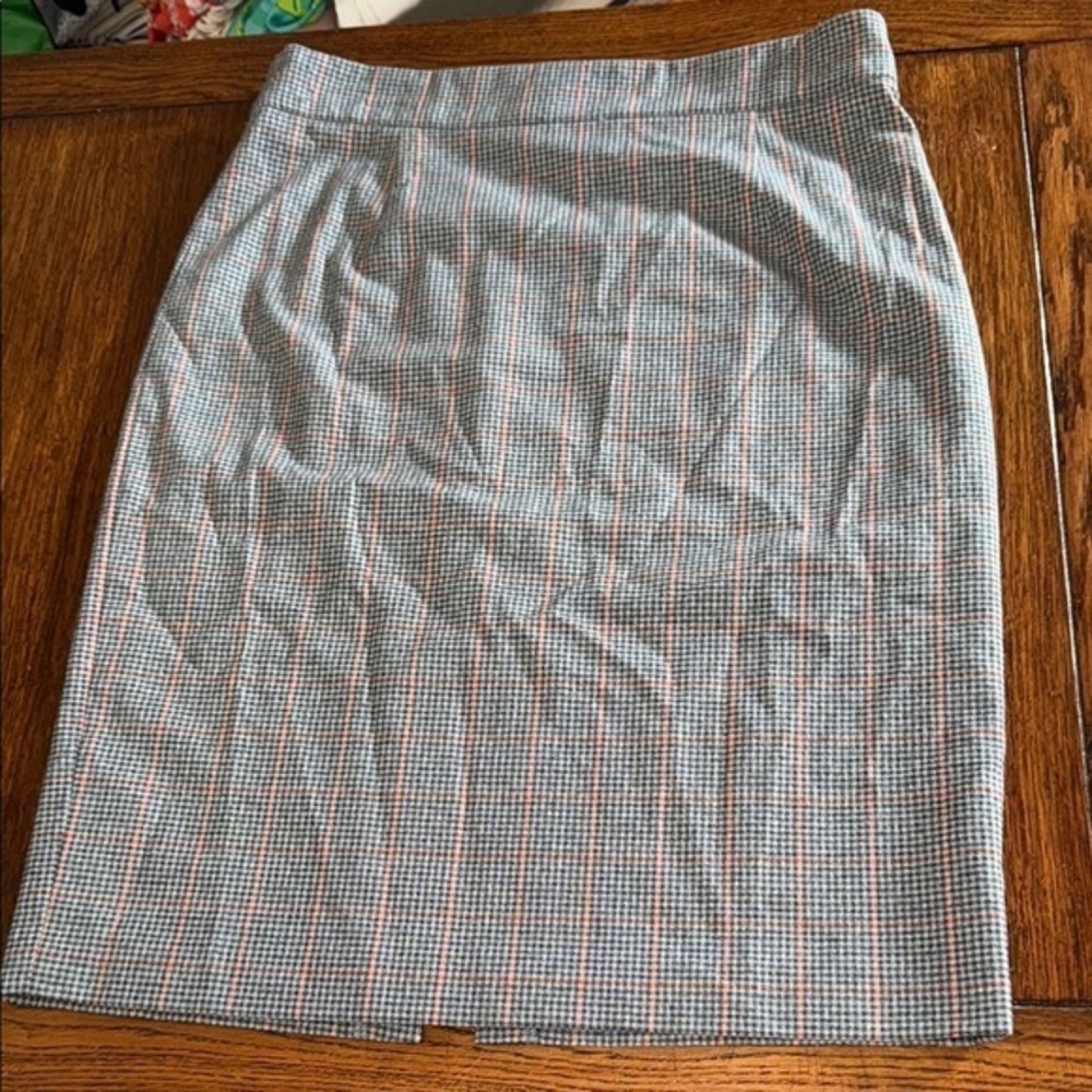 Antonio Melani Classic Plaid Pencil Skirt size 12